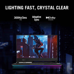 ROG Strix Scar 15 Gaming Laptop, 15.6†240Hz IPS QHD Display, NVIDIA GeForce RTX 3070 Ti, Intel Core i9 12900H, 16GB DDR5, 1TB SSD, Per-Key RGB Keyboard, Windows 11 Home, G533ZW-AS94Q,Black