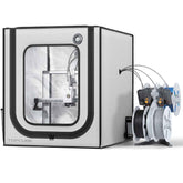 3D Printer Enclosure for Bambu Lab A1, Upgraded Large Size Enclosure with LED Light, Fireproof Waterproof Dustproof Noise Reduction Constant Temperature 3D Printer Cover, 580X670X670MM