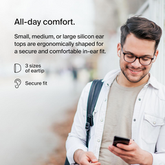 Belkin SoundForm Motion True Wireless Earbuds - White