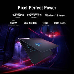 ROG Strix Scar 15 Gaming Laptop, 15.6†240Hz IPS QHD Display, NVIDIA GeForce RTX 3070 Ti, Intel Core i9 12900H, 16GB DDR5, 1TB SSD, Per-Key RGB Keyboard, Windows 11 Home, G533ZW-AS94Q,Black