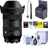 17-40mm f/1.8 DC Art Lens for Fujifilm X Mirrorless Camera, APS-C Wide-to-Normal Zoom, Bundle with Filter Kit | PC Software Kit | Cap Keeper | Cleaning Kit | Sigma 4-Year Warranty