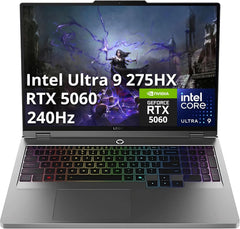 Legion Pro 7i Gen 10 16" Gaming Laptop (2025 Model) Intel Core Ultra 9 275HX 24C, NVIDIA GeForce RTX 5090 24GB, 64GB RAM, 2TB (1TB+1TB) NVMe SSD, 16" WQXGA OLED 500 nits 240Hz, Windows 11 Home