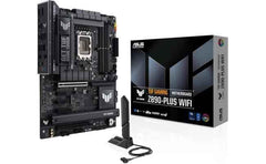ASUS TUF GAMING Z890-PLUS WIFI (Wi-Fi 7), Intel Core Ultra (Series 2), LGA 1851/DDR5/PCIe 5.0/4xM.2 - ATX Gaming MotherBoard