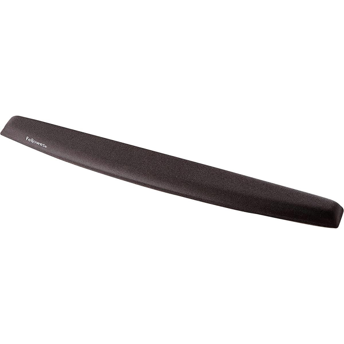 Fellowes Memory Foam Keyboard Wrist Rest H X W X D (0.94 X 19.31 X 2.31) Black - CompuMe