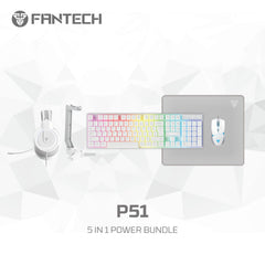 FANTECH P51 Power Bundle Gaming Keyboard and Mouse - CompuMe