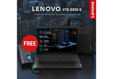 Lenovo V15 Gen 5 i Laptop Free Power Bundle, Intel Core i5-13420H. 4.0GHz High-Performance, 16GB DDR5, 512GB SSD, 15.6" FHD, Ethernet (RJ-45), 2 Year Warranty w/ Laptop Case & Promate 130W Laptop Power Bank 20000mAh Titan-130