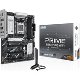 Asus Prime B840 Plus Wi Fi 6e Am5 Atx Amd B840 Chipset, 4x Dimm Ddr5 Slots, Up To 192gb Max Memory, 1 X Pcie 4.0 X16 Safeslot Core+, 3 X M.2 Slots, Wifi & Bt Conneivity