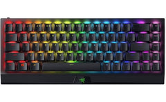 Razer BlackWidow V3 Mini HyperSpeed 65% Wireless Mechanical Yellow Switches Phantom Pudding Keycaps up to 200Hrs Battery Life