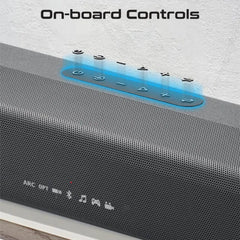 Promate CastBar-60W, SoundBar with Built-in Subwoofer