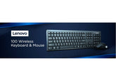 Lenovo 100 USB-A Wireless Combo Keyboard and Mouse AR/EN