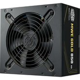 Cooler Master MWE V3 Series 850W Gold Non-Modular Power Supply - Active PFC - ATX Version: ATX 12V Ver. 3.1 - Input Frequency: 50-60Hz - Fan Size: 120mm - Fan bearing: HDB - Fan Speed: 2400RPM - 80 PLUS Gold - MTBF: >100,000 hours
