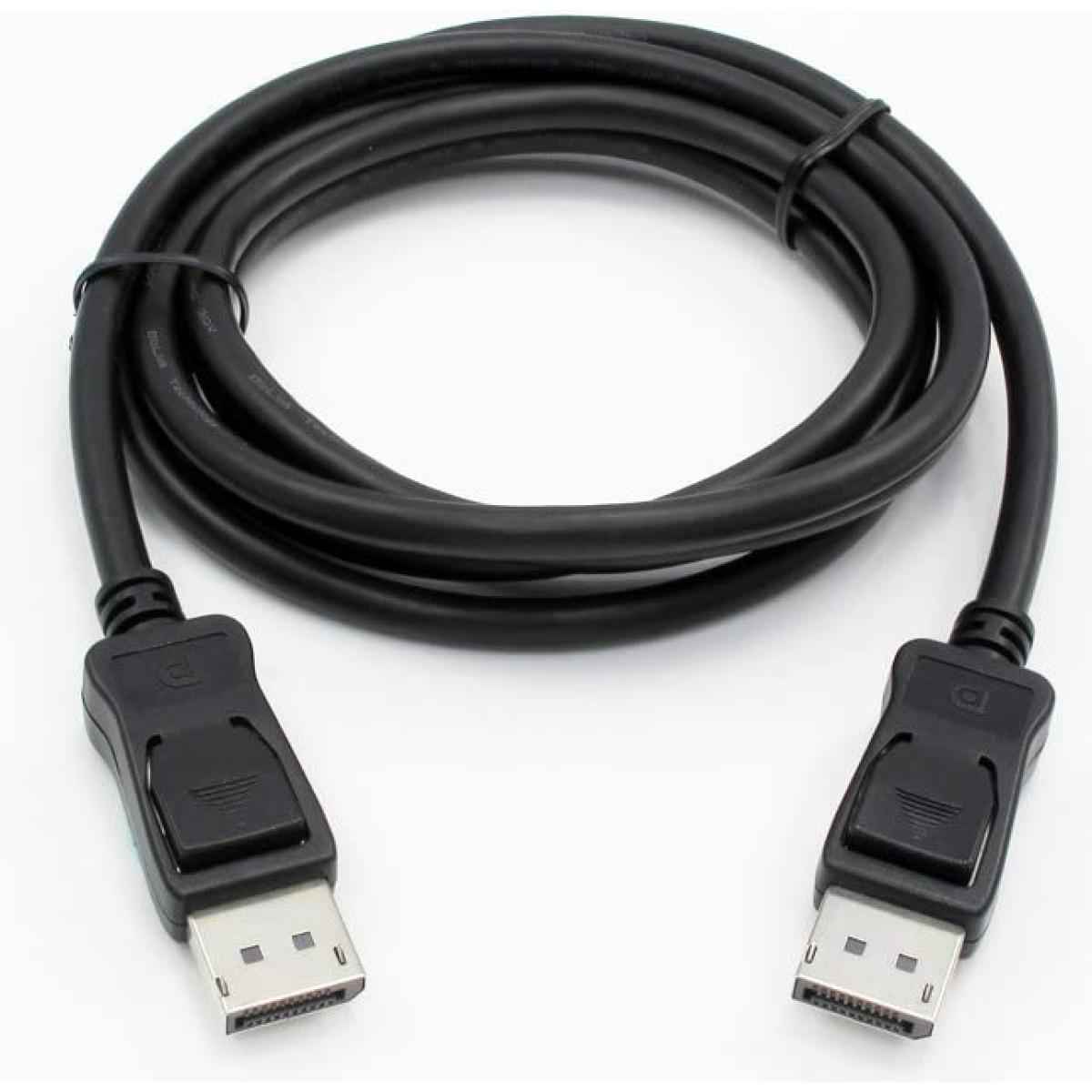 Prime Displayport Cable Dp Male To Dp Male 2m Support 8k , Black