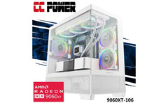 CC Power 9060XT-106 Gaming PC NEW Intel Ultra 5 10-Cores w/ AMD Radeon RX 9060 XT 8GB DDR6 & Advanced Air Cooler