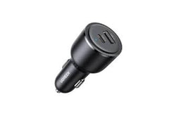 UGREEN 63W Fast Car Charger USB-C PD 45W + USB-A QC 3.0 18W for Laptops/Phones (CD239)