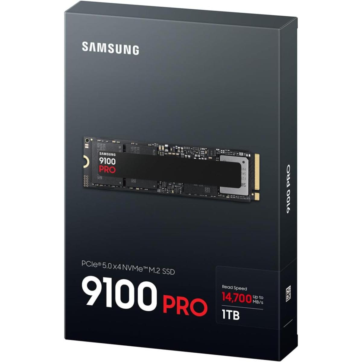 Samsung 9100 Pro 1tb Internal Ssd , Pcie 5.0 X4, Nvme 2.0, Up To 14,800 Ssd Designed For Professionals And Gamers, Compatible With Pc And Playstation 5 Samsung 9100 Pro 1tb Internal Ssd , Pcie 5.0 X4, Nvme 2.0, Up To 14,800 Ssd Designed For Professionals And Gamers, Compatible With Pc And Playstation 5