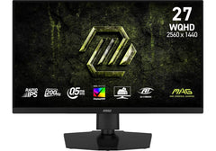 MSI MAG 274QPF E20 – 27" Flat Rapid IPS WQHD 2K Gaming Monitor, 200Hz, 0.5ms Response, HDR400, FreeSync Premium & G‑SYNC Compatible, USB‑C 15W PD, Ergonomic Stand - 3 Year Warranty