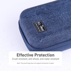 Gadget Organizer Case (Blue) & GL.iNet GL-MT3000 (Beryl AX) Pocket-Sized Wi-Fi 6 AX3000 Wireless Travel Gigabit Router
