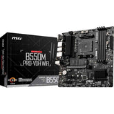 MSI B550M PRO-VDH WIFI, AMD AM4 RYZEN 5000, 4000, 3000 Series /DDR4/PCIe 4.0/2xM.2 - mATX Motherboard | B550M PRO-VDH WIFI |