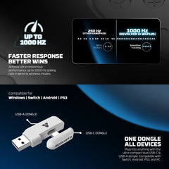 FANTECH wireless gamepad for computer setup