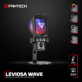 Gameak JO | Gaming Accessories Store FANTECH WMCX01 LEVIOSA WAVE DUAL - MODE Wireless Condenser Microphone