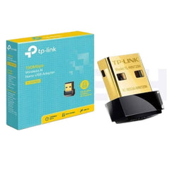 TP-Link (TL-WN725N) Nano USB Wifi Dongle 150Mbps High Gain Wireless Network Adapter for PC Desktop and Laptops. Supports Win, Linux, MacOS | TP-Link (TL-WN725N) |