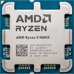 Amd Ryzen 5 9600x 6 Core 3.9ghz (5.4 Ghz Max Boost) 38mb Cache Am5 Desktop Processor , Tray - CompuMe