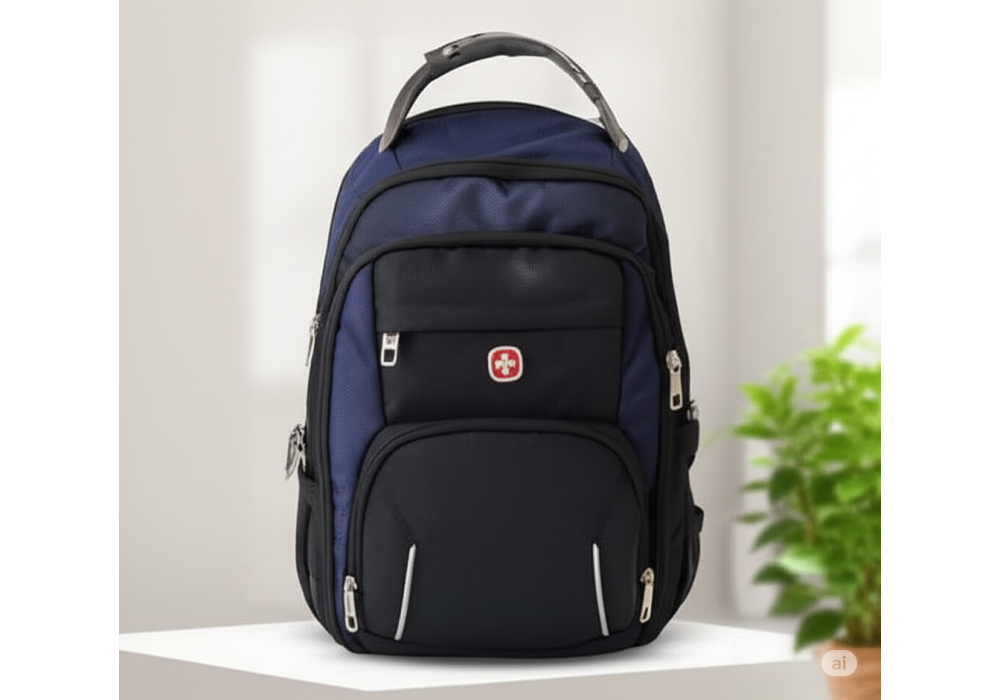 Backpack Large Capacity Expandable Backpack Multifunction USB Charging Business Bag For Laptop Up to 17.6"