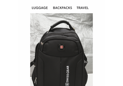 Backpack Large Capacity Expandable Backpack Multifunction USB Charging Business Bag For Laptop Up to 17.6"