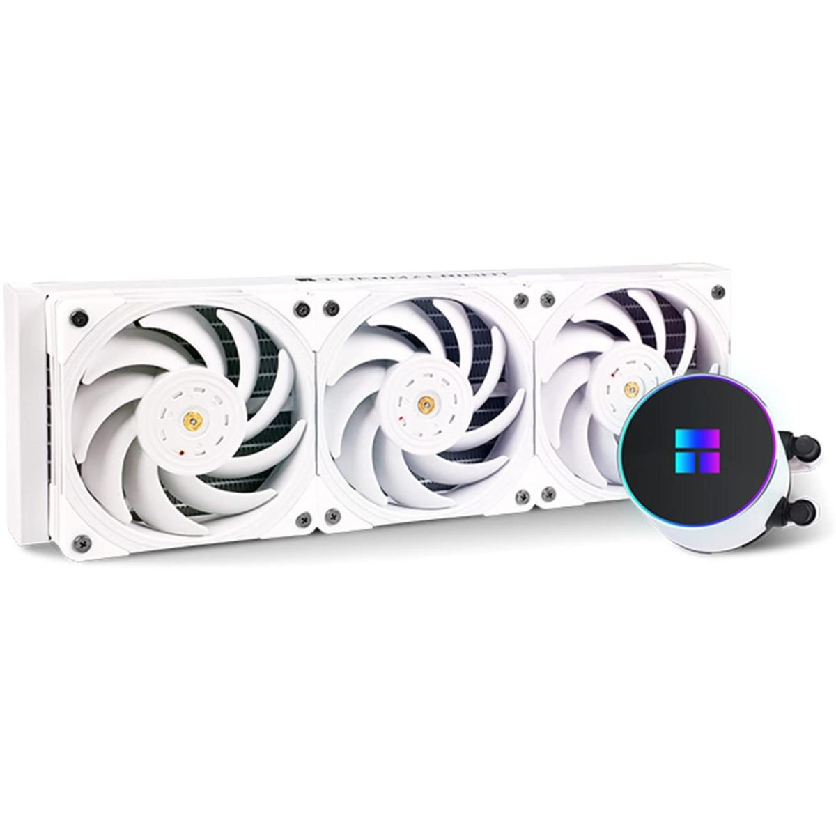 Thermalright Frozen Magic 360 Scenic V2 Water Cpu Cooler 3×120mm Pwm Fan S Fdb V2.0 Bearing Amd/am4 White - CompuMe Thermalright Frozen Magic 360 Scenic V2 Water Cpu Cooler 3×120mm Pwm Fan S Fdb V2.0 Bearing Amd/am4 White - CompuMe