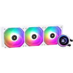 Thermalright Frozen Notte 360 Argb Water Cooler 3x Pwm Fans S Fdb V2 Bearings For Amd/intel White