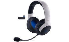 Razer Kaira Hyperspeed Wireless / Bluetooth 50mm Drivers Hyperclear Cardioid Mic Memory Foam Cushions 30 Hr Battery For Ps5 Ps4 Pc & Mobile