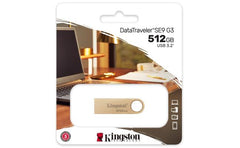Kingston Datatraveler Se9 G3 512gb Usb Flash Drive Usb 3.2 Gen 1 Speed Up To 220mb/s Premium Metal Casing