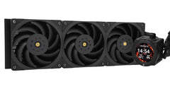 Thermalright Core Vision 360 BLACK Non-RGB CPU Liquid Cooler w/ 2.1" IPS LCD Display, High Performance AIO w/ TL-B12