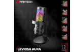 Fantech MCX04 Leviosa Aura Condenser Microphone, Connect instantly with dual USB-C/USB-A, perfect for podcasts, streaming, or calls.