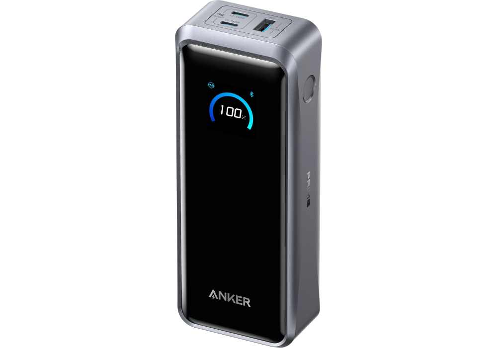 Anker Prime 26K Power Bank – 300W Total Output, 140W Fast Laptop Charging, 250W Dual‑Port Input, Smart Display & App Control, TSA‑Approved Capacity - 18 Month Warranty