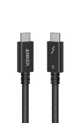 Anker Prime USB-C to USB-C Cable Thunderbolt 5 Cable Black