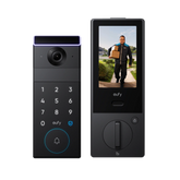 Anker Eufy FamiLock S3 Max Smart Lock – Biometric Palm Unlock, Camera, Light Gray