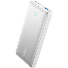 Anker 533 Power Bank10000mah Portable Charger A1249 (powercore 25w) With 3 Port, 2 Usb C, 1 Usb A Fast Charging Battery Pack For Iphone Series, Ipad, Samsung, Android And More White