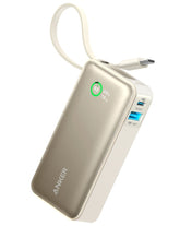 Anker Nano Power Bank (30W, Built-In USB-C Cable)