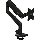 Arozzi Alzare Neo Gas Spring Single Monitor Arm Support up to 9KG 360° Screen Rotation Adjustable Height & Full Motion - Black