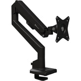 Arozzi Alzare Neo Gas Spring Single Monitor Arm Support up to 9KG 360° Screen Rotation Adjustable Height & Full Motion - Black
