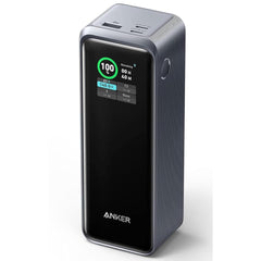 Anker Prime Power Bank, 27,650mah 3 Port 250w Portable Charger For Travel, Tsa Approved, Smart App, For Macbook Pro/air, Iphone 16/15/14 Series, Samsung, Laptops Black