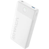 Anker 15W Power Bank, 200000mAh Portable Charger Battery with 2-Port, Real Time Battery Display, Power Bank for iPhone, Samsung, & More, Include Type-C Charging Cable, White