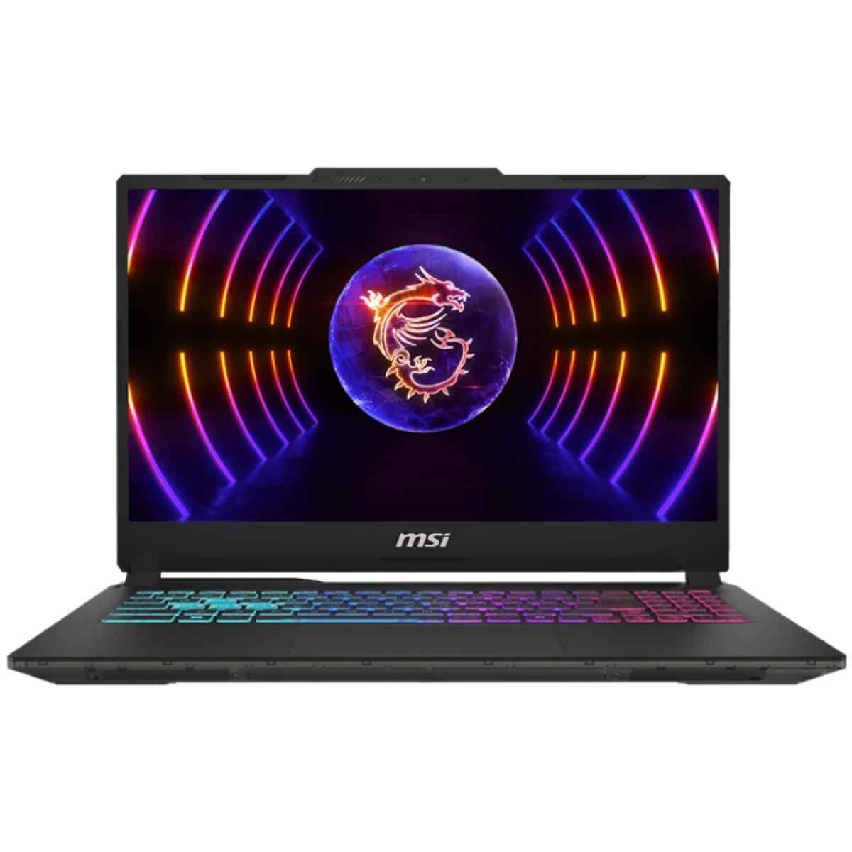 MSI Cyborg A13UC Gaming Laptop 15.6 FHD 144Hz IPS, 13th Gen Intel Core i7-13620H , Nvidia RTX 3050 4GB GDDR6, 16GB DDR5 RAM, M.2 512GB Gen4 - Translucent Black | A13UC |