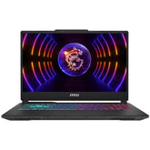 MSI Cyborg A13UC Gaming Laptop 15.6 FHD 144Hz IPS, 13th Gen Intel Core i7-13620H , Nvidia RTX 3050 4GB GDDR6, 16GB DDR5 RAM, M.2 512GB Gen4 - Translucent Black | A13UC |