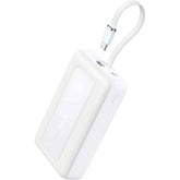 Anker Zolo Power Bank 10000mAh 30W with Built-in USB-C Cable White