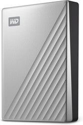 5TB My Passport Ultra for Mac Silver, Portable External Hard Drive, backup software with defense against ransomware, and password protection, USB-C and USB 3.1 - WDBPMV0050BSL-WESN