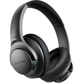 Anker Soundcore Life Q20 Hybrid Aive Noise Cancelling Headphones, Wireless Over Ear Bluetooth Headphones, 60h Playtime, Hi Res Audio, Deep Bass, Foam Ear Cups, Travel, Office, Usb C Charging , Black