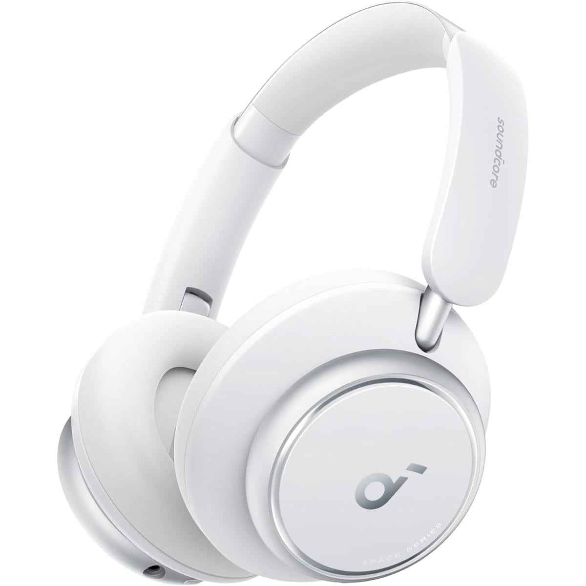 Anker Soundcore Space Q45 Adaptive Aive Noise Cancelling Headphones, Reduce Noise By Up To 98%, 50h Playtime, App Control, Ldac Hi Res Wireless Audio, Comfortable Fit, Clear Calls, Bluetooth 5.3 White