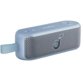 Anker Soundcore Motion 100 Portable Wireless Bluetooth Speaker, 20w Dual Full Range Drivers, Built In Strap, 12 Hour Playback, Bassup Technology, Ipx7 Waterproof, Customizable 9 Band Eq Blue